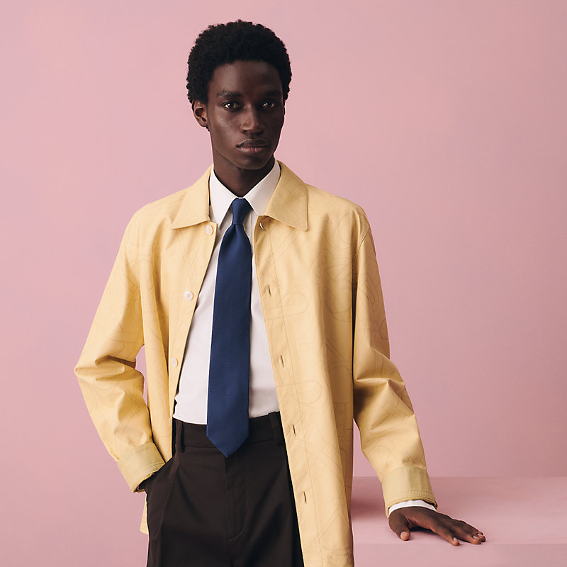 H Trefles tie | Hermès USA